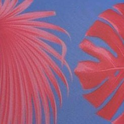 blue red