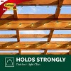 Command Outdoor Light Clips, Clear, Damage Free Hanging of Christmas Decorations, 16 Clips - 4 of 4