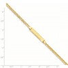 Black Bow Jewelry 14k Yellow Gold I.D. Bracelet with Lobster Clasp - 7 Inch - 4 of 4