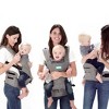 Moby 2-in-1 Baby Carrier + Hip Seat - Gray : Target