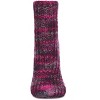 Memoi Women's Dynamic Stripe Anklet Home Socks Quiet Shade One Size - 2 of 4