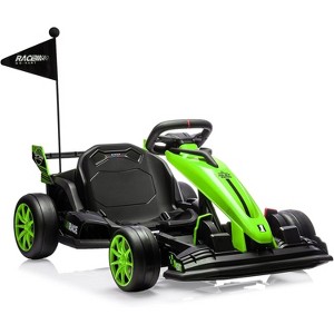 24V Go Kart Electric Drift Kart Car with Adjustable Seat - 1 of 4