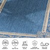 Courtyard CY2965 UV & Stain Resistant Non-Shedding Power Loomed Indoor/Outdoor Rugs - Safavieh - 4 of 4