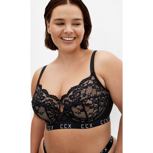 City Chic Women s Signature Underwire Bra Black 40dd Target