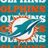 NFL Miami Dolphins Repeat Refresh Ultra Soft Blanket - 2 of 2