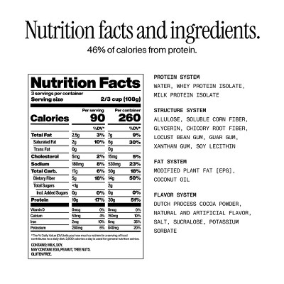 David Protein Triple Chocolate Frozen Dessert - 16oz
