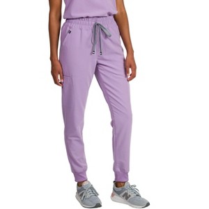 Medgear Madison Women’s Curvy Fit Mid-rise Slim Jogger Scrub Pant - 1 of 4