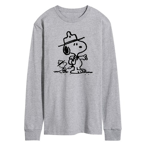 Men's - Peanuts -  Long Sleeve Graphic T-Shirt - image 1 of 4