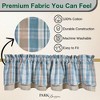 Park Designs Jordan Plaid Lined Layered Valance 72" X 16" - 2 of 4