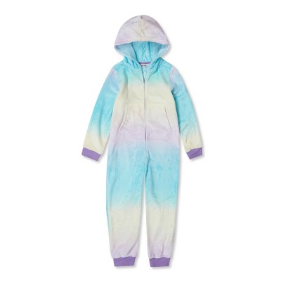 Lands' End Kids Hooded Plush Onesie