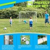 NAYSAYE 6'X4' Soccer Goal for Backyard Kids Portable Soccer Net Weather Resistance Soccer Field Equipment for Training, White, 71.65"*47.24"*31.5" - 4 of 4