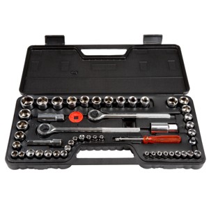 Fleming Supply Metric and SAE Socket Set - 52 Pieces - 1 of 4