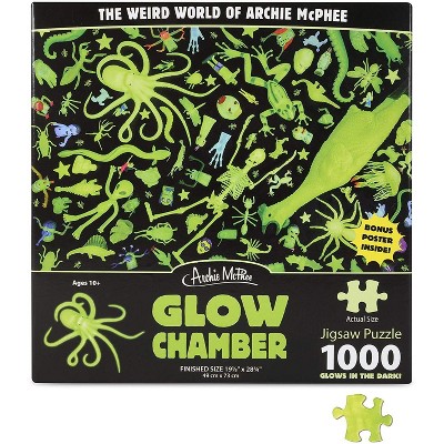 Accoutrements Glow Chamber Glow in The Dark 1000 Piece Jigsaw Puzzle