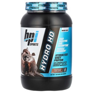 BPI Sports Hydro HD™, Hydrolyzed Whey Protein, Chocolate Lava Cake, 1.62 lbs (736 g) - 1 of 2