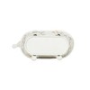 Clawfoot Bathtub Mini Planter White Metal by Foreside Home & Garden - 4 of 4