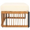 Bola Bench - Outdoor - PAT9044 - Natural/Beige - Safavieh - 4 of 4