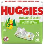 Huggies Natural Care Sensitive Unscented Baby Wipes (Select Count)