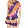 Women's Short Sleeve Cut Out Dash Tie-Dye Tee T-Shirt - n:philanthropy - 2 of 2