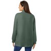 Woman Within Plus Size Perfect Long-Sleeve Turtleneck Tee - 3 of 4