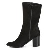 Women's Plus Size WIDE FIT Tassel Mid Boot - black | CITY CHIC - 4 of 4