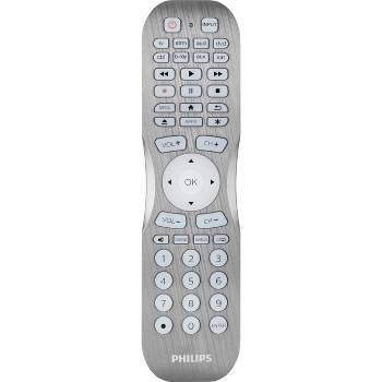 Philips 8-Device Backlit Universal Remote Control - Brushed Graphite