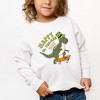 The Juniper Shop Happy St. Pat-Rex Day Toddler Graphic Sweatshirt - 2 of 2