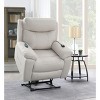 NicBex Recliner Chair Manual Recliner with 2 Cup Holders Lounge Chair Sofa Chair for Living Room, Reading Room, Bedroom - 3 of 4