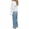 Women's Patch Pocket Wide Leg - JUST BLACK DENIM - 2 of 4