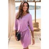 Women's Zipper Detail Mini Dress - LASCANA - 3 of 4