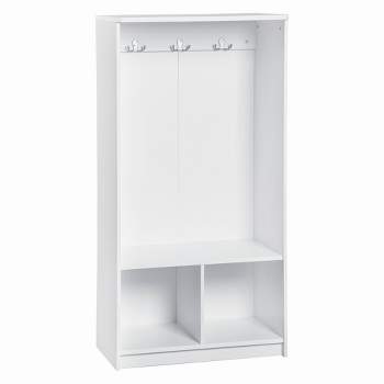 ClosetMaid 2 Cube 3-Hook Storage Organizer in White Finish - ClosetMaid