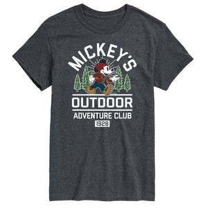 Men's - Disney - Outdoor Vibes Short Sleeve Graphic T-Shirt - 1 of 4