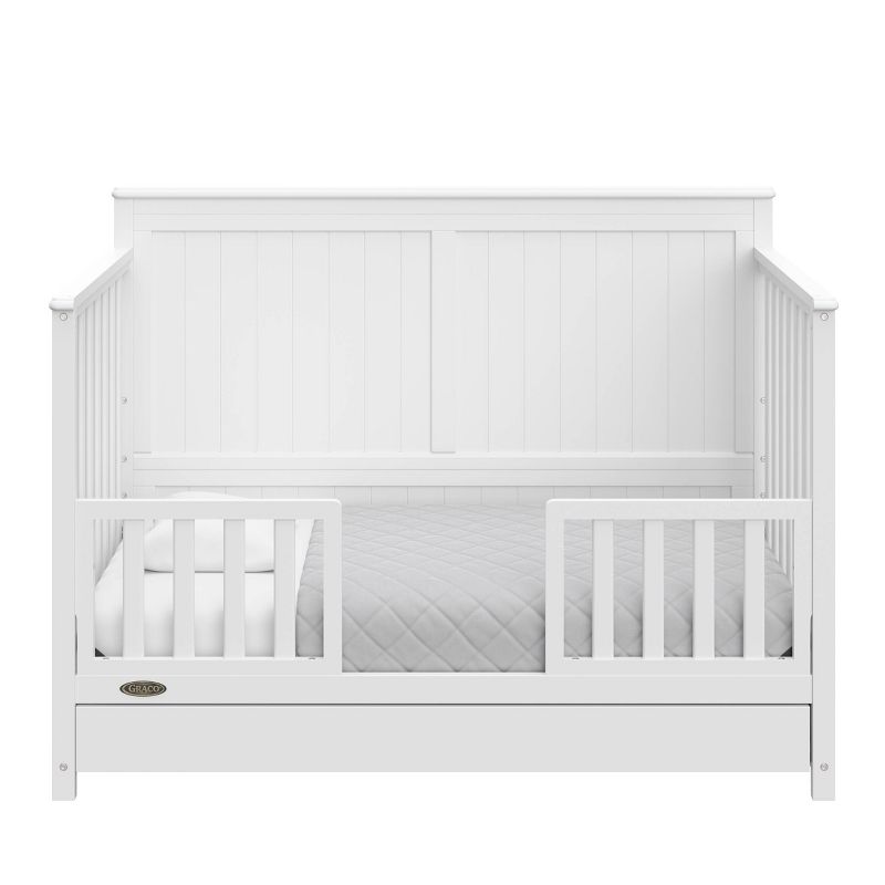 Graco Hadley 5-in-1 Convertible Crib with Drawer, 5 of 17