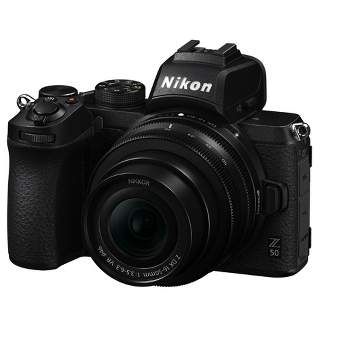 Nikon Z 50 20.9MP with 16-50mm VR Lens Kit Mirrorless Camera, Black