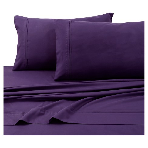 SOUTHSHORE FINE LINENS Deep Pocket 6-Piece Purple Microfiber Queen Sheet Set  100-6-PRP-Q - The Home Depot