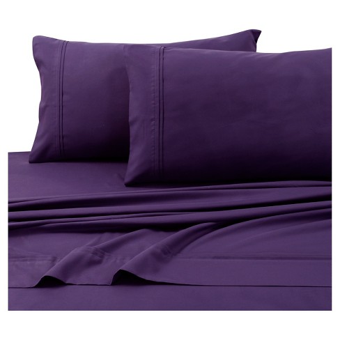 Twin XL,Purple HOMEIDEAS Bed Sheets Set Brushed Microfiber 1800 Bedding Sheets Wrinkle & Fade Resistant 3 Piece Hypoallergenic