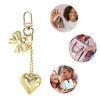 Unique Bargains Fashion Heart Bow Handbag Charms Keychains 1 Pc - 3 of 4