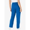 Woman Within Plus Size Sport Knit Straight Leg Pant - 3 of 4