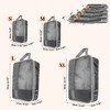 Unique Bargains Compression Packing Bags for Suitcases 1 Set - 2 of 4