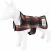 Touchdog (R) 2-In-1 Tartan Plaid Dog Jacket and Matching Reversible Dog Mat - 3 of 4