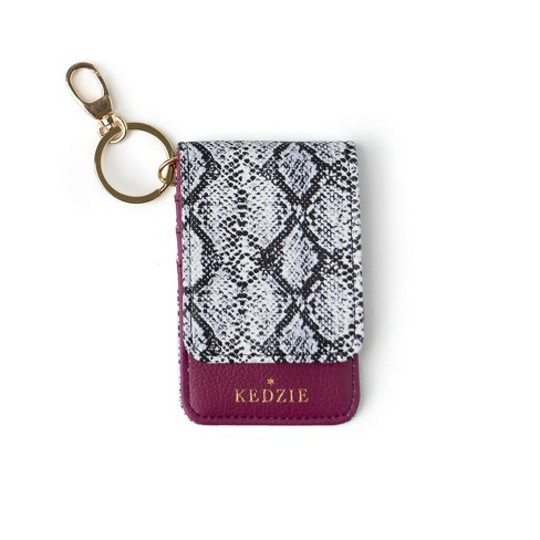 Kedzie Essentials Only Id Holder In Vegan Leather Pretty In Python Target