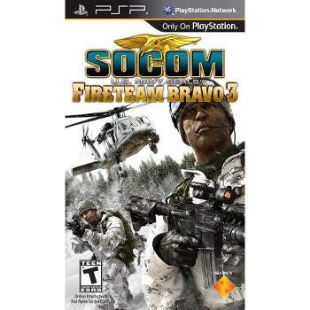 Double Pack - SOCOM Fireteam Bravo and Syphon Filter Dark Mirror -  PlayStation Portable Standard Edition: Sony PSP: Video Games 