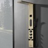 BWE 5-jet shower panel system with rain shower head and shower rail, shower tower with LED light - 2 of 4