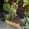 Famapy Brown Wooden Planter For Garden Indoor General Purpose Climbers Use - 2 of 4
