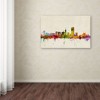 22" x 32" San Francisco California by Michael Tompsett - Trademark Fine Art: Gallery-Wrapped Canvas - 3 of 4