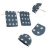 Unique Bargains Five-pointed Star Print Drawstring Bag 2 Pcs - 3 of 4