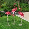 YIYIBYUS Flamingo Garden Statue, Outdoor Yard Lawn Art Decor Flamingo Statue, Garden Flamingo Statue - 2 of 4