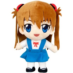 Great Eastern Entertainment Evangelion New Movie - Soryu Asuka Langley Movable Ver Plush 8"H - 1 of 3