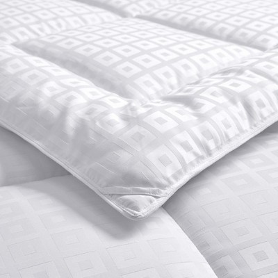 Full White Microfiber All Season Duvet Comforter