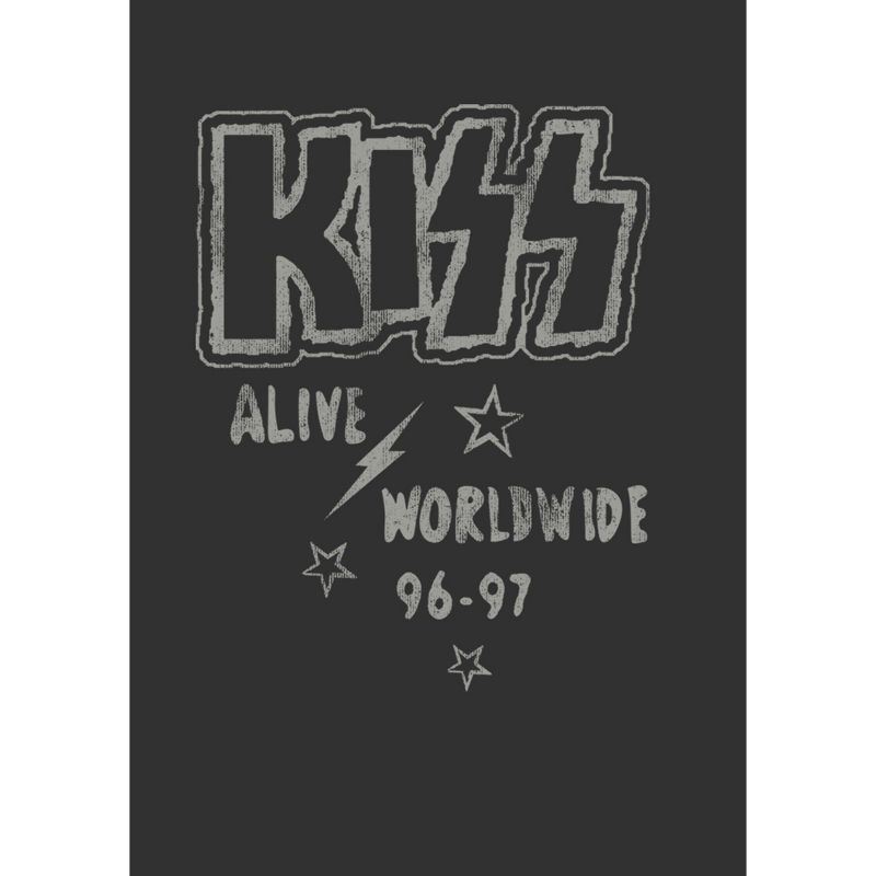 Men's KISS Alive Worldwide T-Shirt, 2 of 6