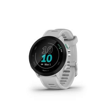Garmin Forerunner 55, GPS Running Watch with Daily Suggested Workouts, Up  to 2 weeks of Battery Life, Black